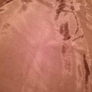 Brown-orange satin fabric
